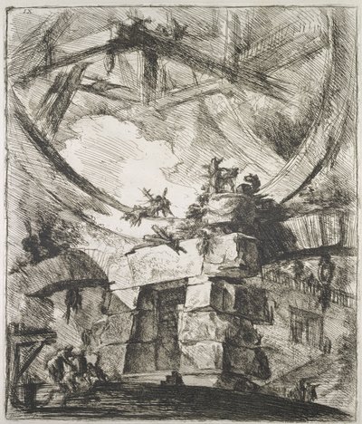 Carceri (Prison) IX, 1760 by Giovanni Battista Piranesi